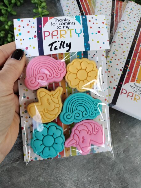 Thanks for coming to my Party Cookie Bag Topper and Backer 20 Pack Party Favour