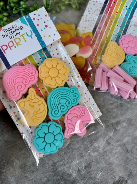 Thanks for coming to my Party Cookie Bag Topper and Backer 20 Pack Party Favour